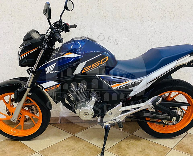 Lote 012 - Honda cb 250 twister 2020