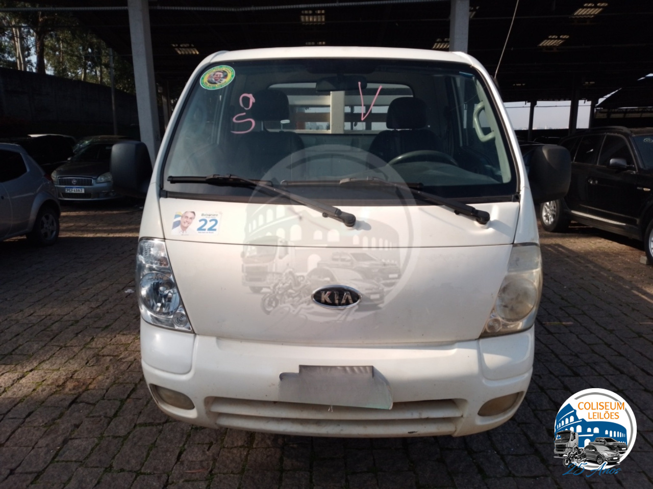 LOTE 035 - KIA - UK 2500 HD SC CARROC ABERTA DIESEL 2012