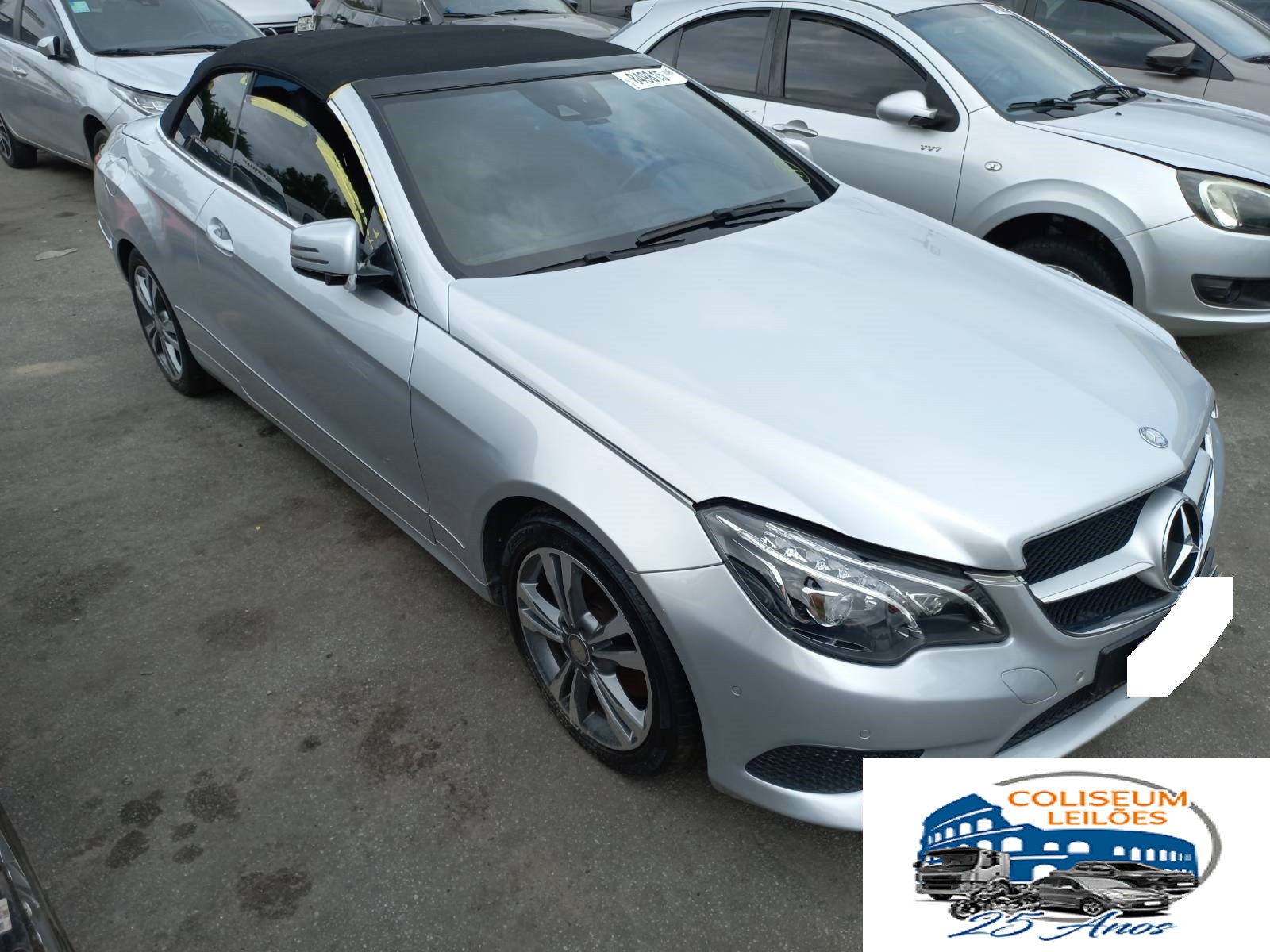LOTE 029 - CLASSE E CABRIOLET 250 BLUEEFFICIENCY 2.0 16V TURBO 2015