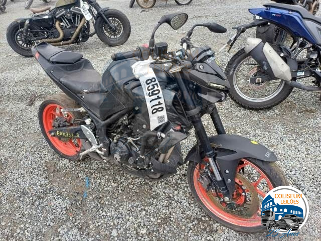 LOTE 016 -  YAMAHA MT-03 321 2021