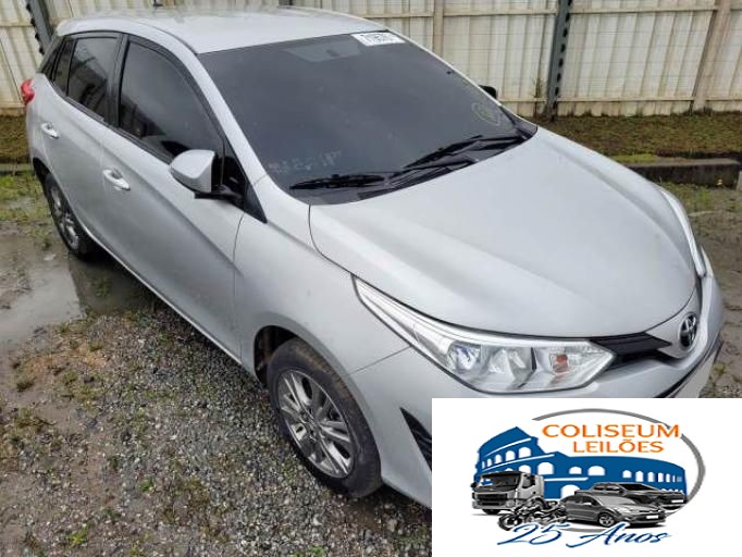 LOTE 019 - YARIS XL PLUS CONNECT CVT 1.5 16V DUAL VVT-I  2020